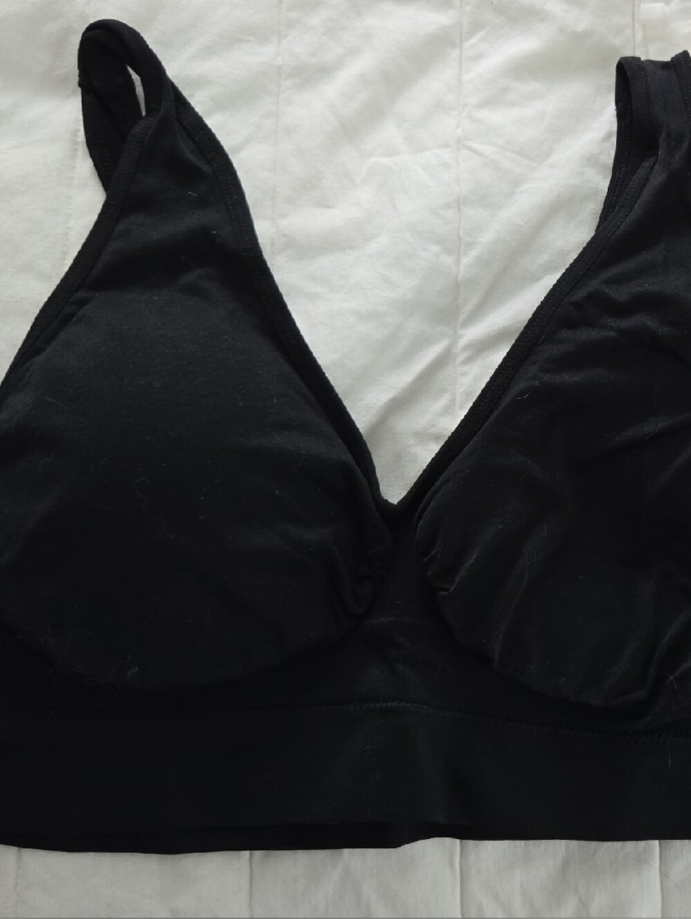 Wireless Black Everyday Comfort Bra